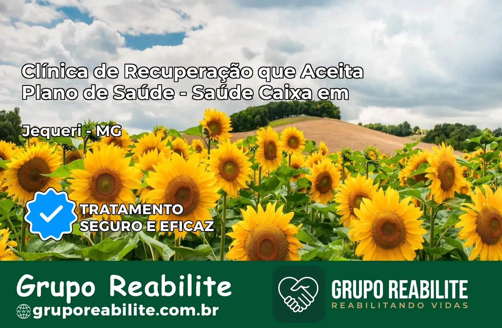 Clínica de Recuperação Saúde Caixa em Jequeri – MG | Cobertura 100%