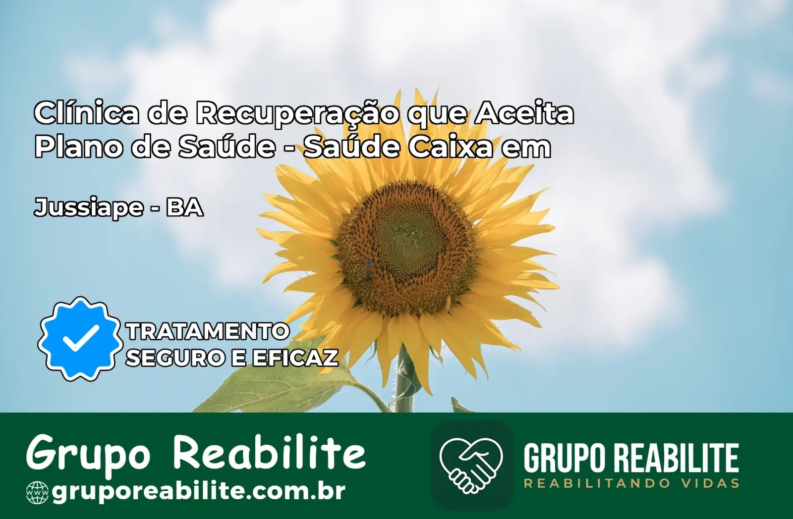 Clínica de Recuperação Saúde Caixa em Jussiape – BA | Cobertura 100%