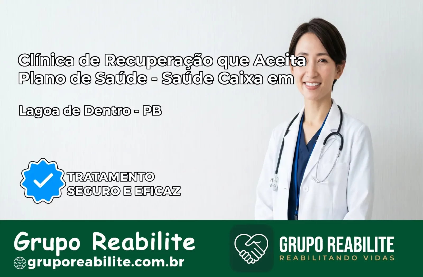 Clínica de Recuperação Saúde Caixa em Lagoa de Dentro – PB | Cobertura 100%