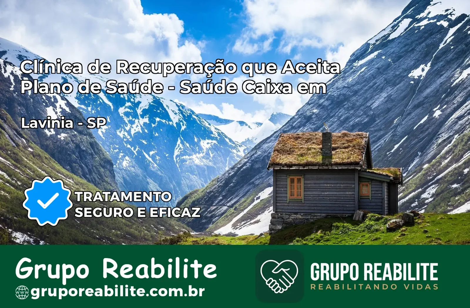 Clínica de Recuperação Saúde Caixa em Lavínia – SP | Cobertura 100%