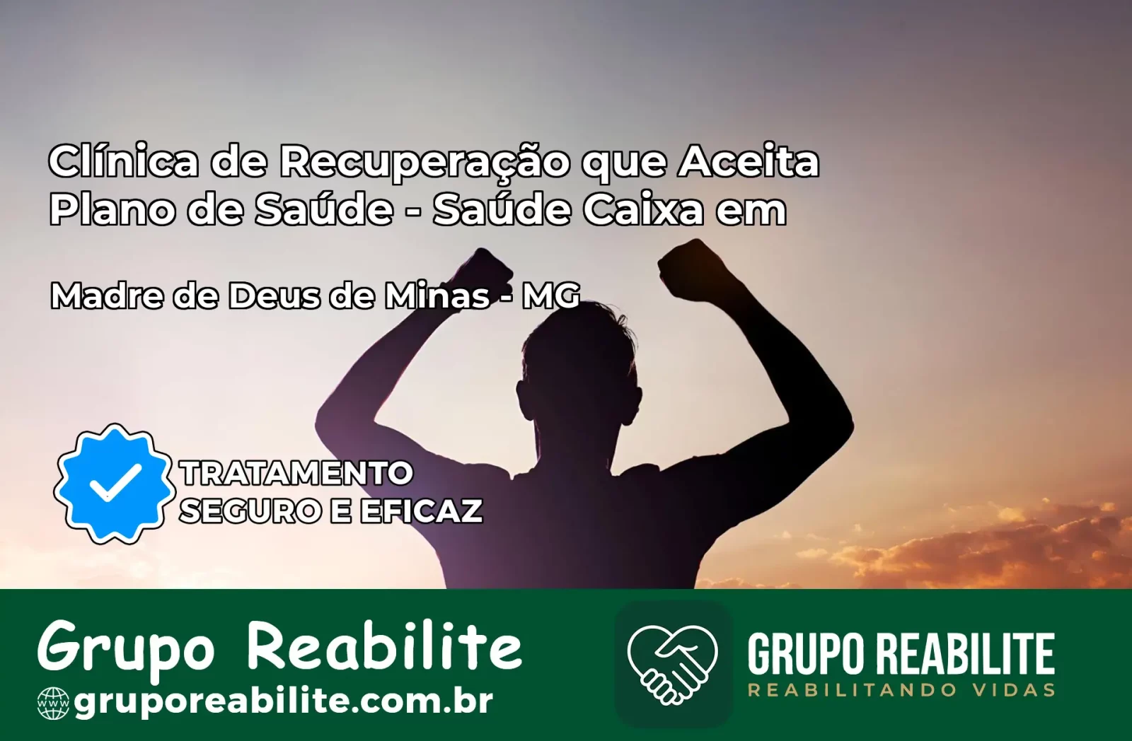 Clínica de Recuperação Saúde Caixa em Madre de Deus de Minas – MG | Cobertura 100%