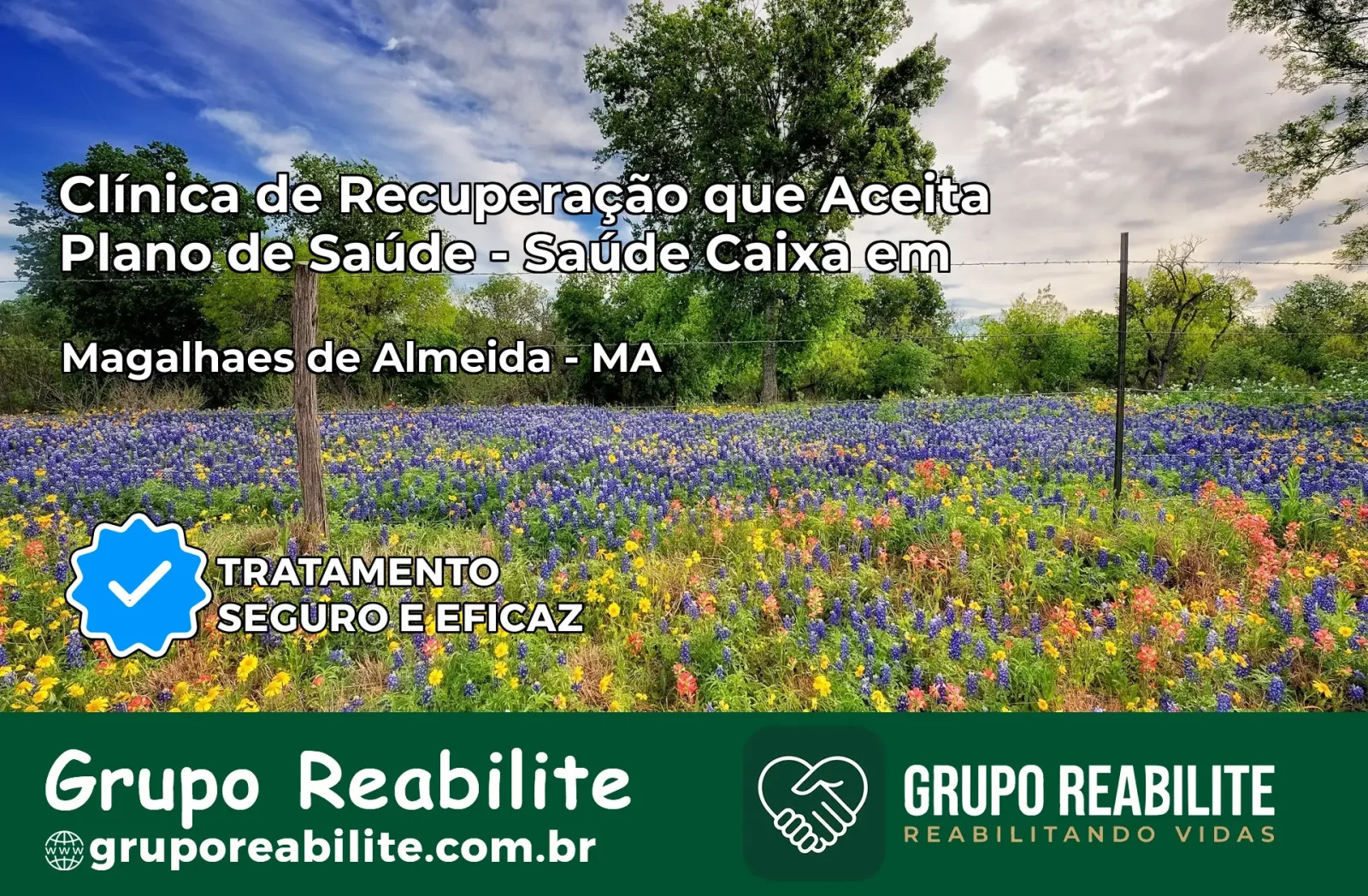 Clínica de Recuperação Saúde Caixa em Magalhães de Almeida – MA | Cobertura 100%