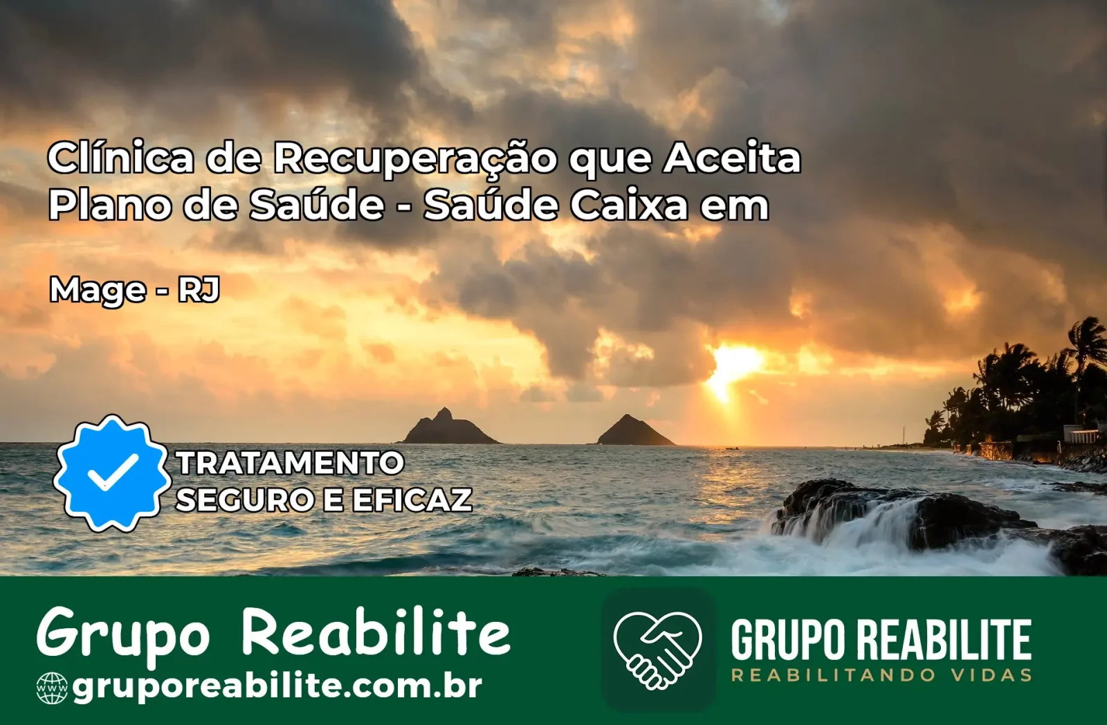 Clínica de Recuperação Saúde Caixa em Magé – RJ | Cobertura 100%
