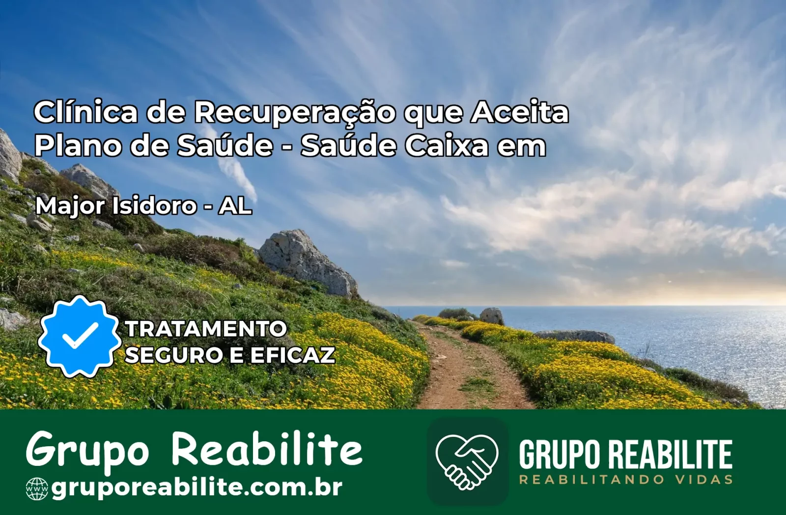 Clínica de Recuperação Saúde Caixa em Major Isidoro – AL | Cobertura 100%