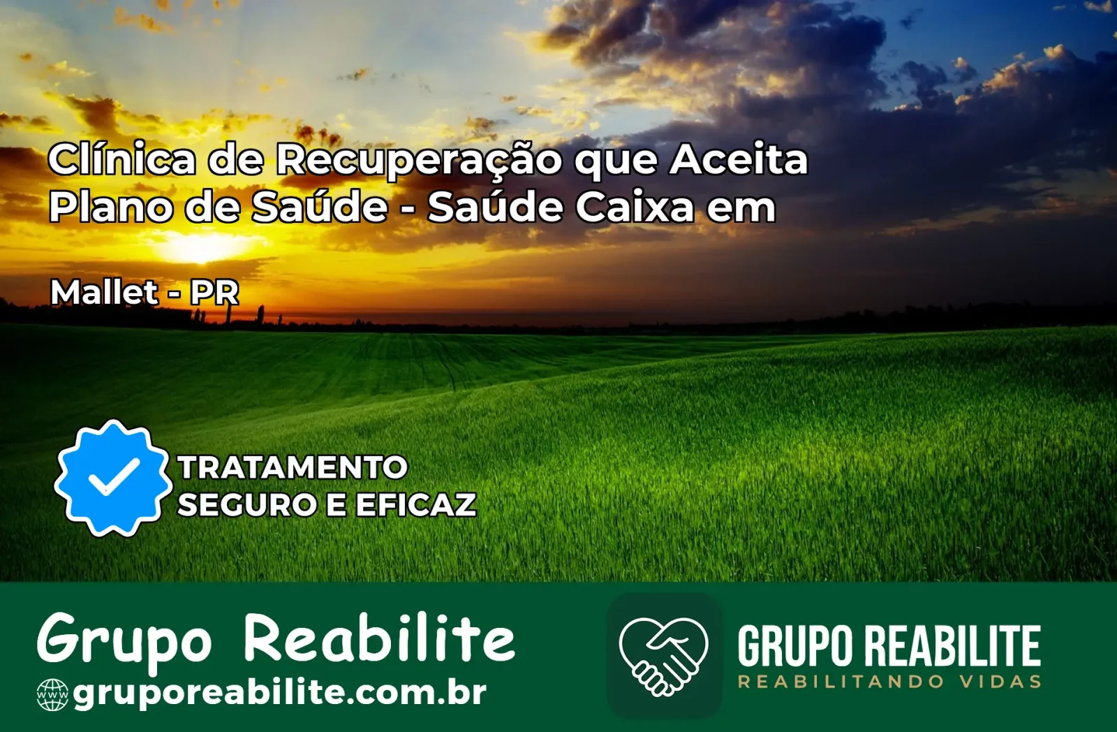 Clínica de Recuperação Saúde Caixa em Mallet – PR | Cobertura 100%