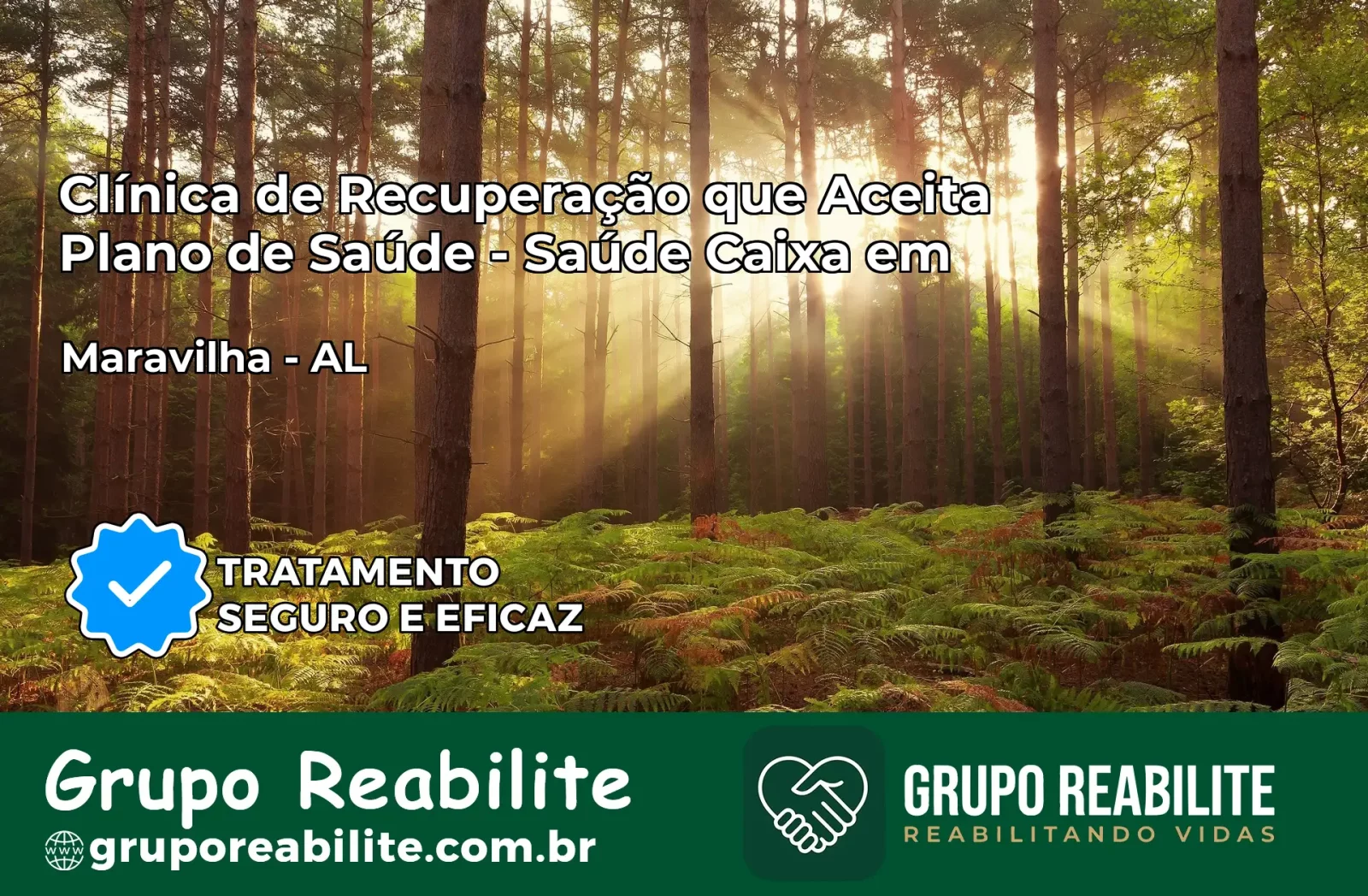 Clínica de Recuperação Saúde Caixa em Maravilha – AL | Cobertura 100%