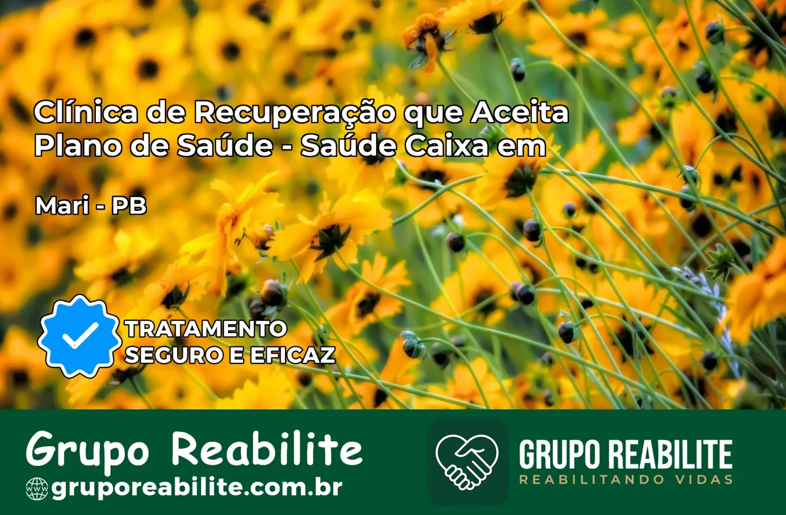 Clínica de Recuperação Saúde Caixa em Mari – PB | Cobertura 100%