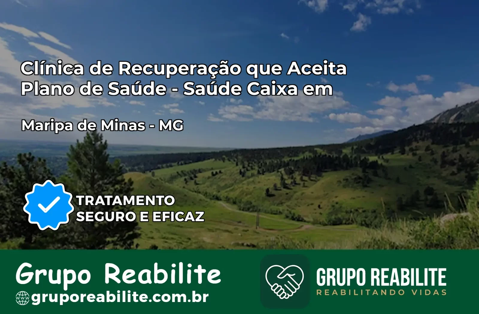 Clínica de Recuperação Saúde Caixa em Maripá de Minas – MG | Cobertura 100%