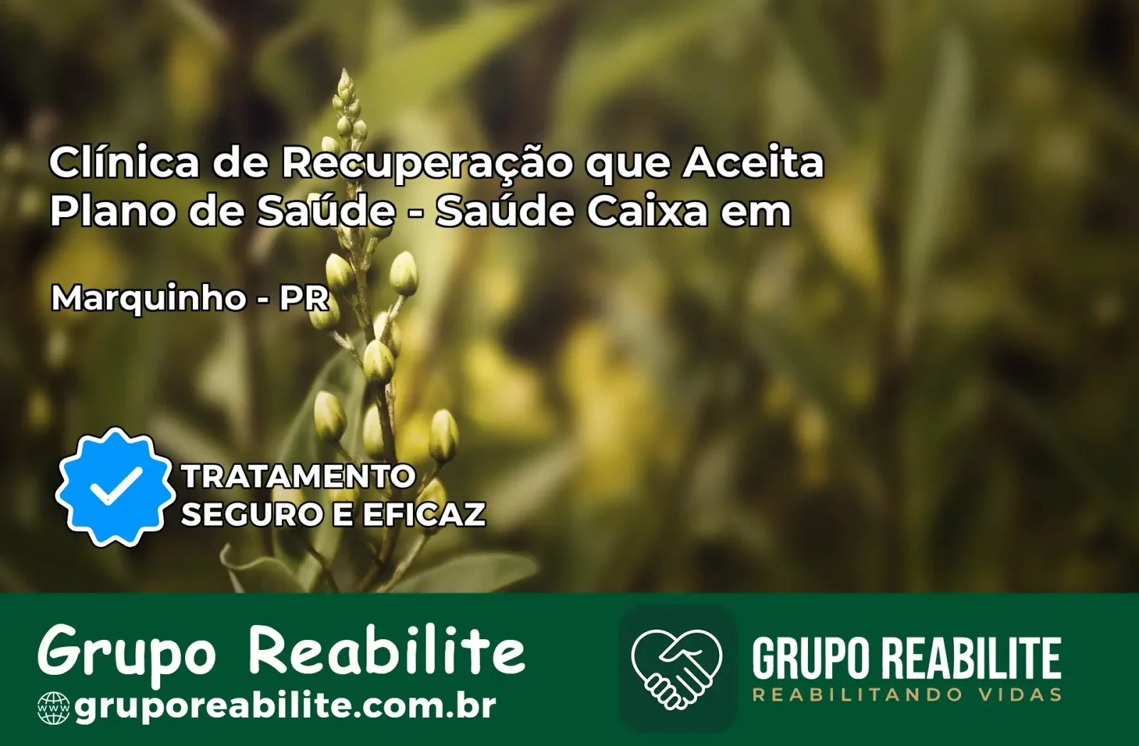 Clínica de Recuperação Saúde Caixa em Marquinho – PR | Cobertura 100%
