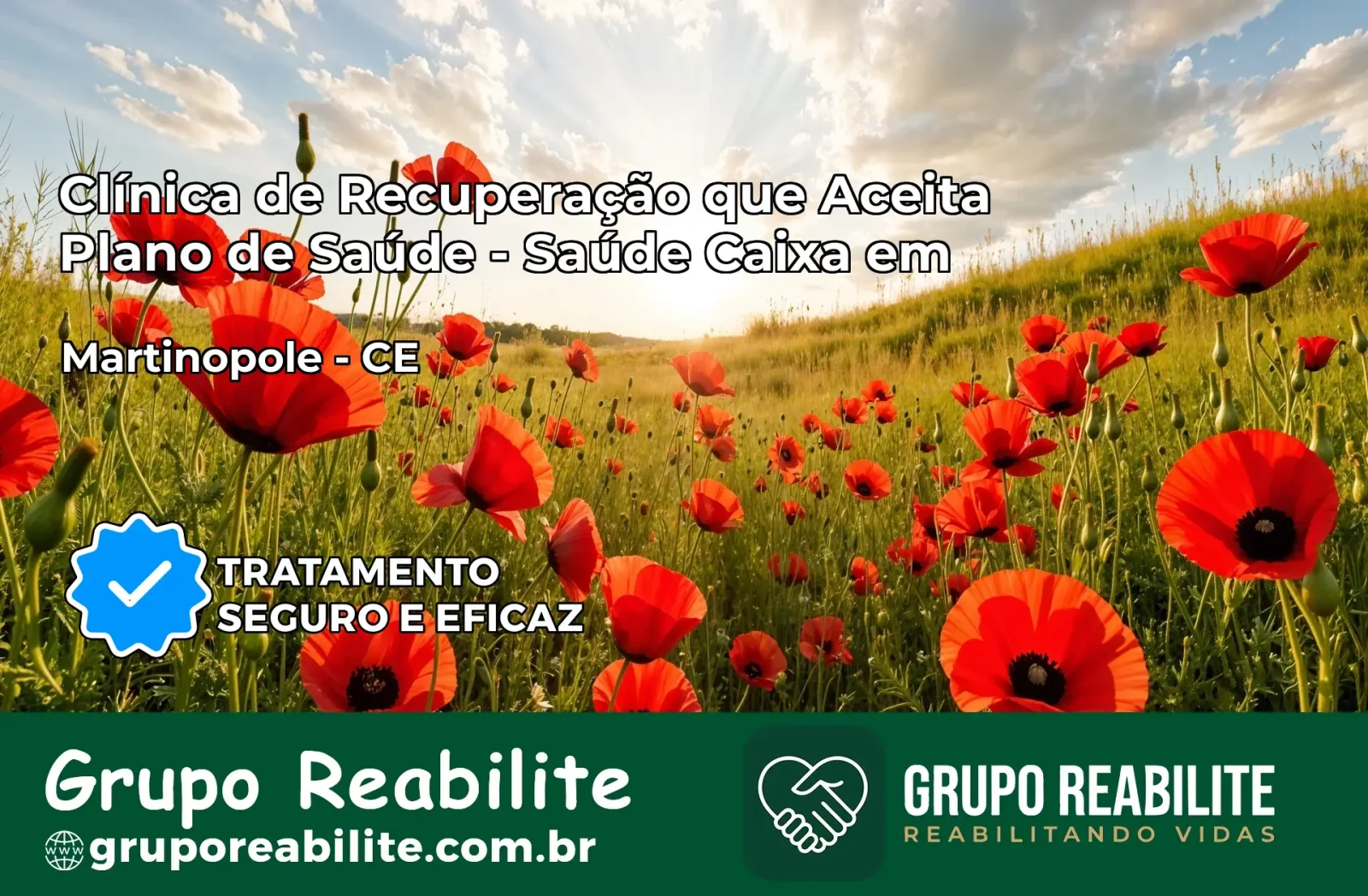 Clínica de Recuperação Saúde Caixa em Martinópole – CE | Cobertura 100%