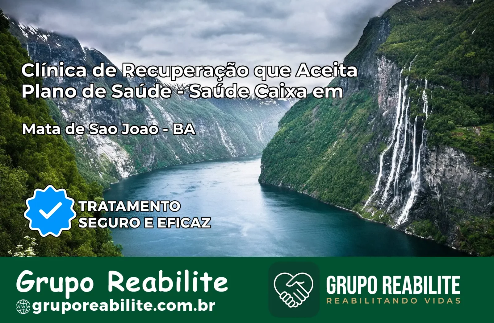 Clínica de Recuperação Saúde Caixa em Mata de São João – BA | Cobertura 100%