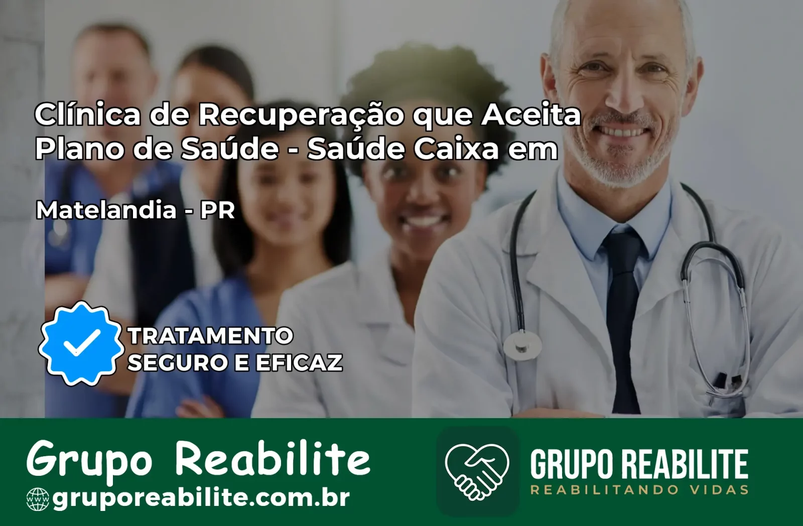 Clínica de Recuperação Saúde Caixa em Matelândia – PR | Cobertura 100%