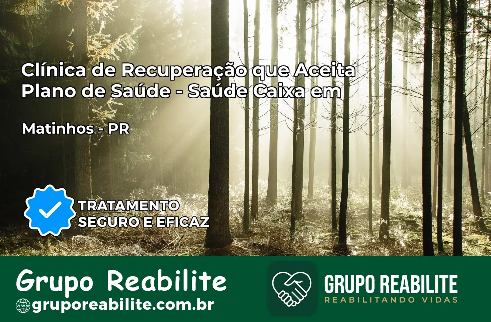 Clínica de Recuperação Saúde Caixa em Matinhos – PR | Cobertura 100%