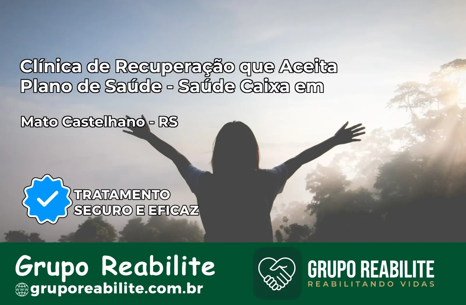 Clínica de Recuperação Saúde Caixa em Mato Castelhano – RS | Cobertura 100%