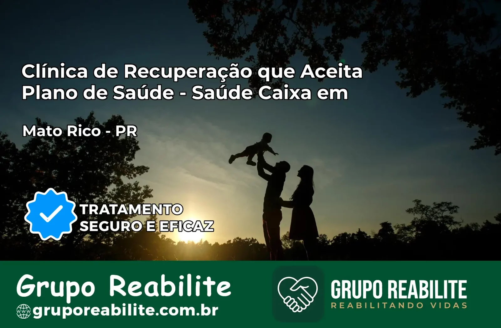 Clínica de Recuperação Saúde Caixa em Mato Rico – PR | Cobertura 100%
