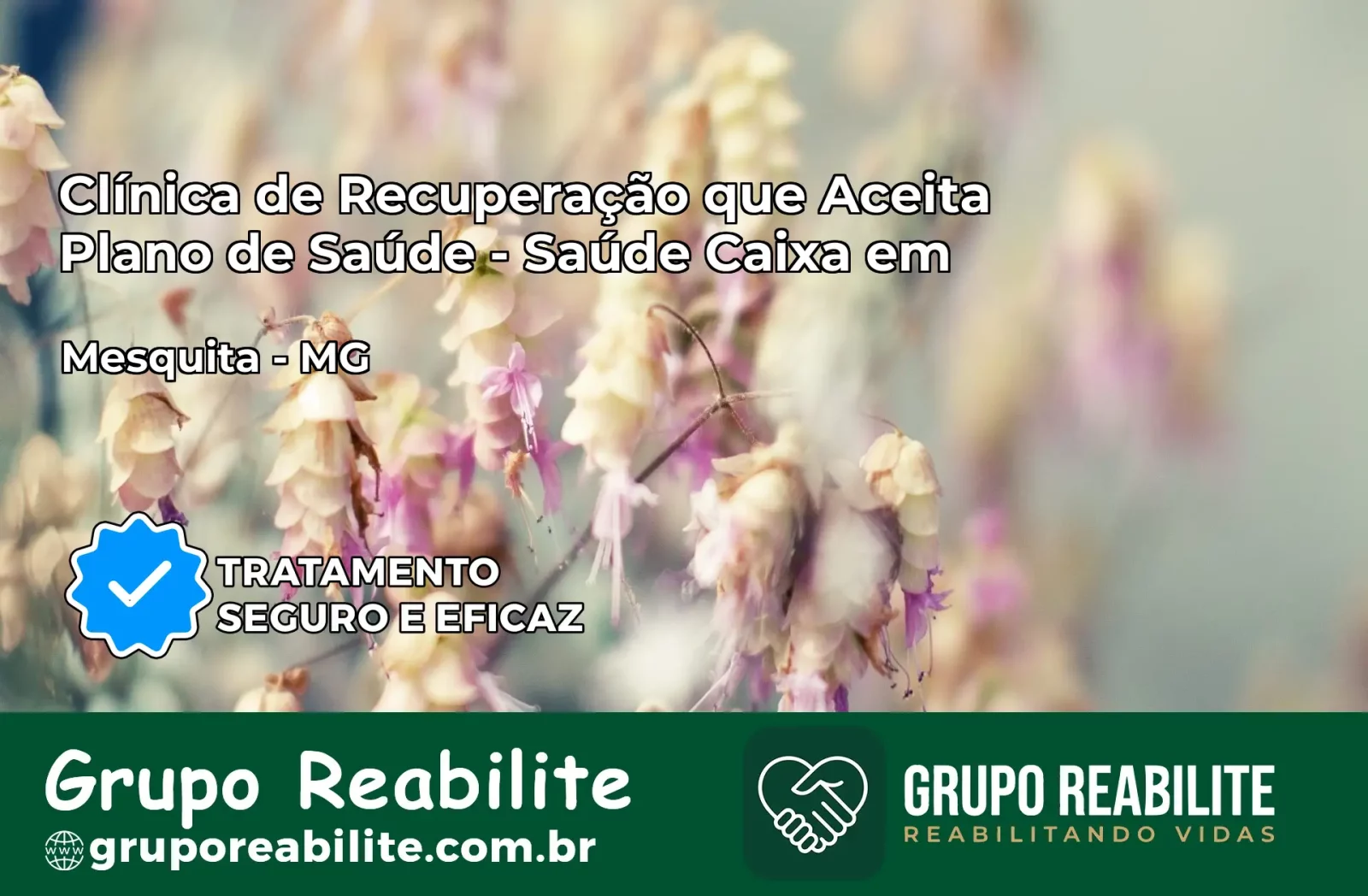 Clínica de Recuperação Saúde Caixa em Mesquita – MG | Cobertura 100%