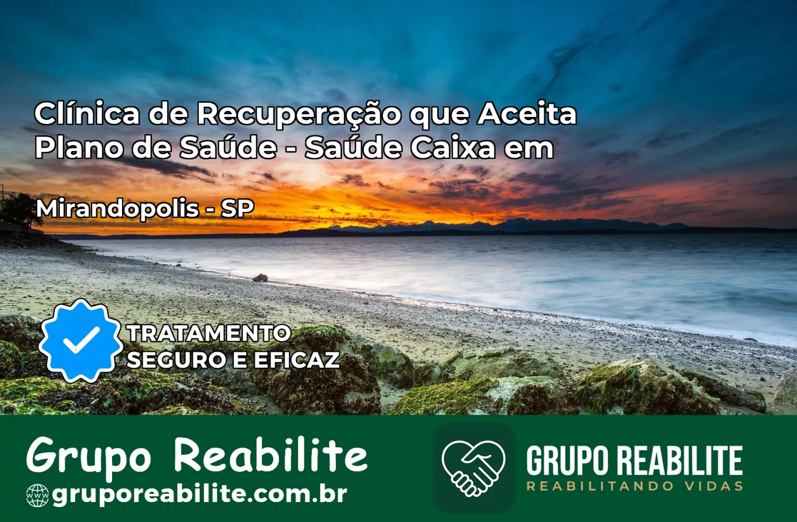 Clínica de Recuperação Saúde Caixa em Mirandópolis – SP | Cobertura 100%
