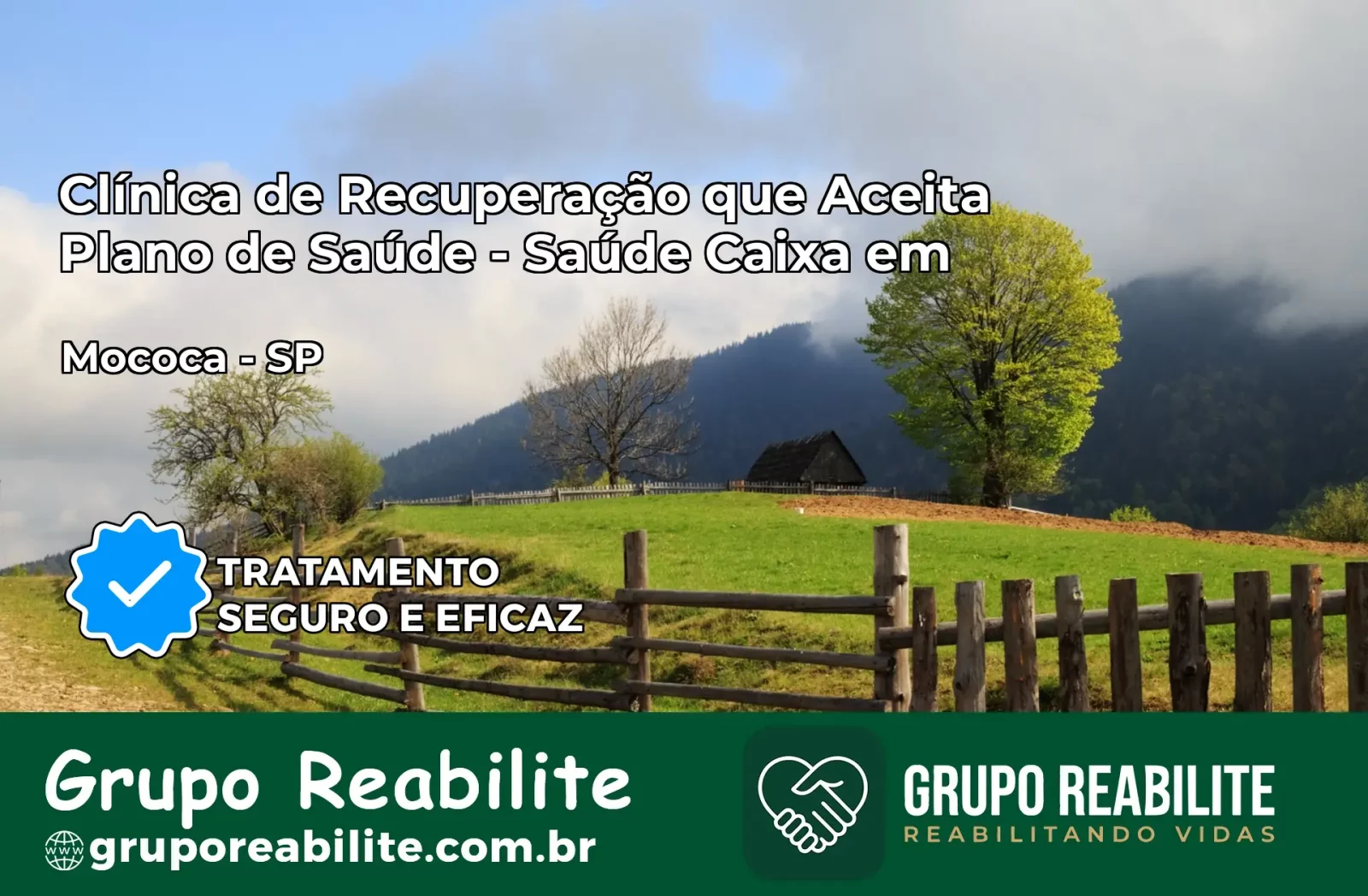 Clínica de Recuperação Saúde Caixa em Mococa – SP | Cobertura 100%
