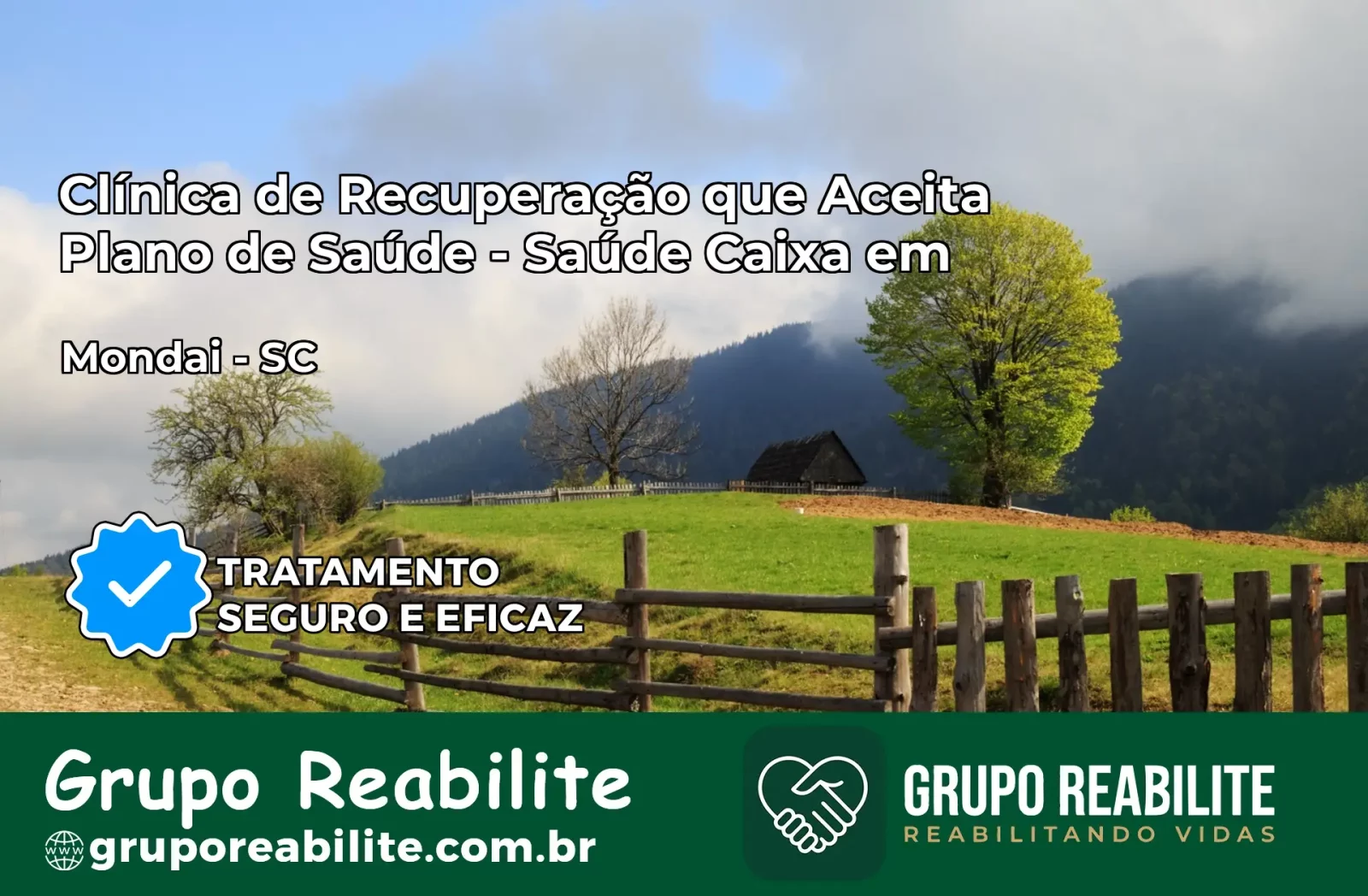 Clínica de Recuperação Saúde Caixa em Mondaí – SC | Cobertura 100%