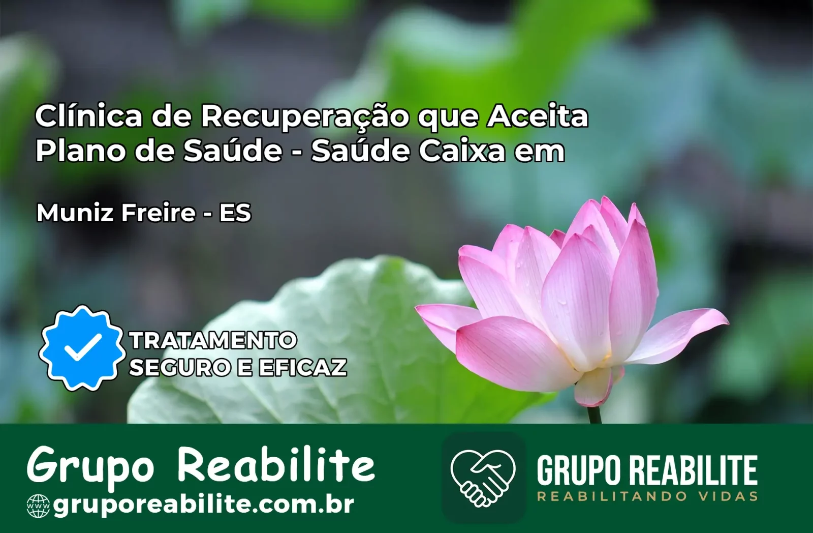 Clínica de Recuperação Saúde Caixa em Muniz Freire – ES | Cobertura 100%
