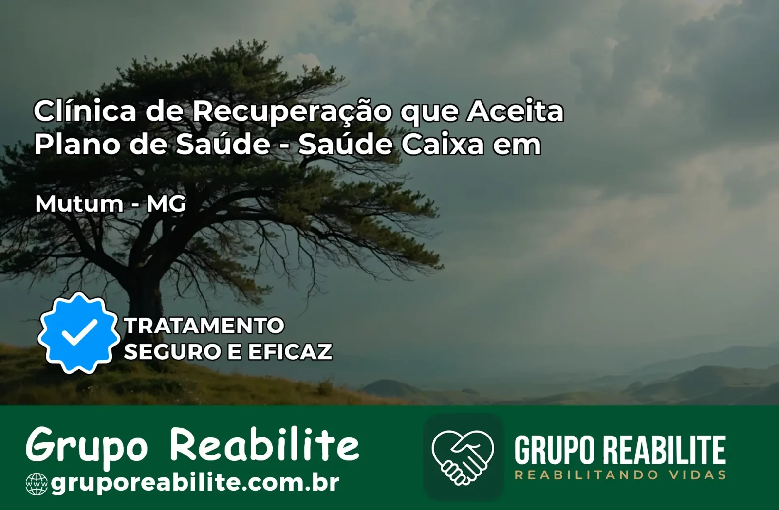 Clínica de Recuperação Saúde Caixa em Mutum – MG | Cobertura 100%