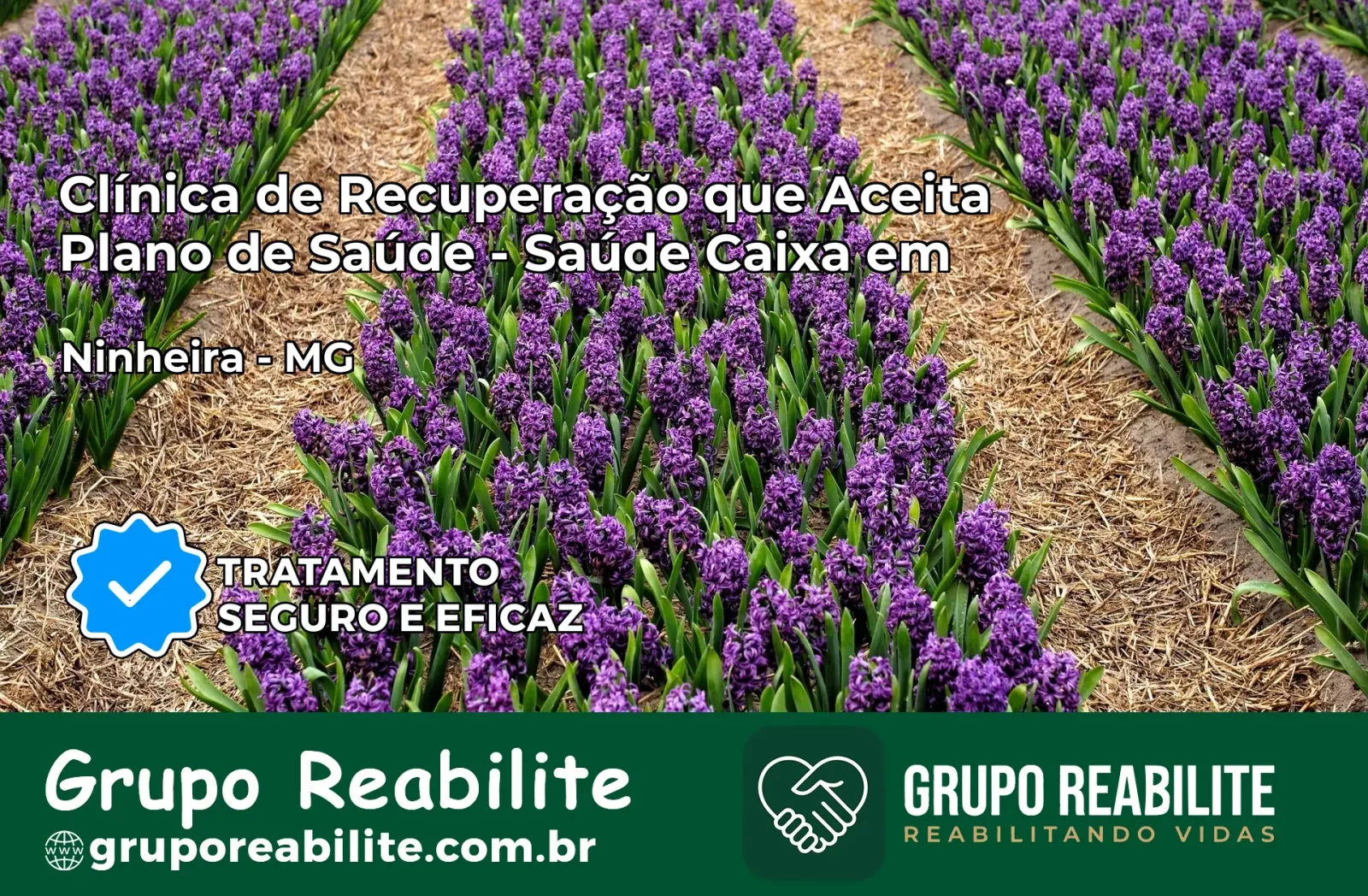 Clínica de Recuperação Saúde Caixa em Ninheira – MG | Cobertura 100%
