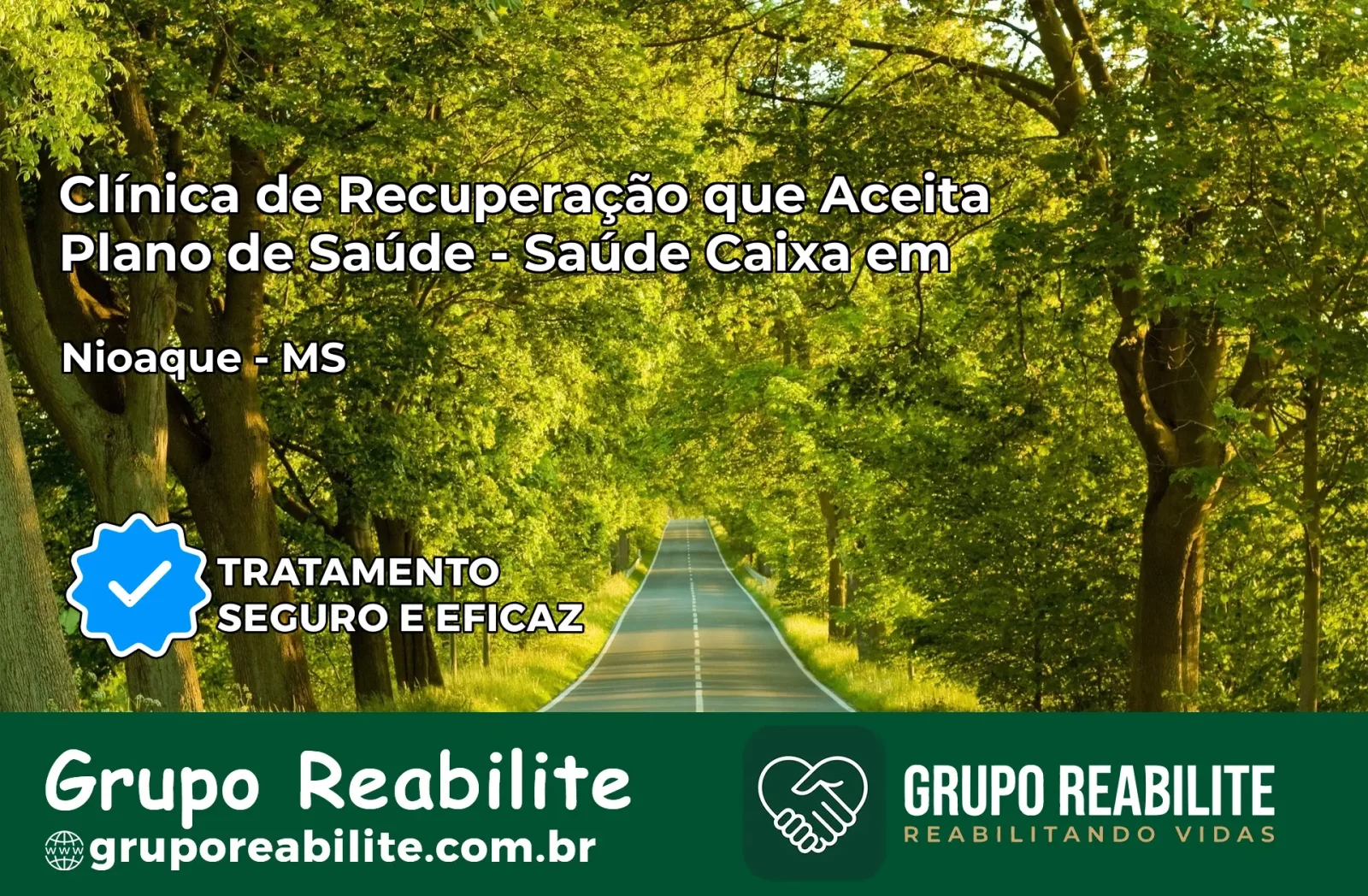 Clínica de Recuperação Saúde Caixa em Nioaque – MS | Cobertura 100%