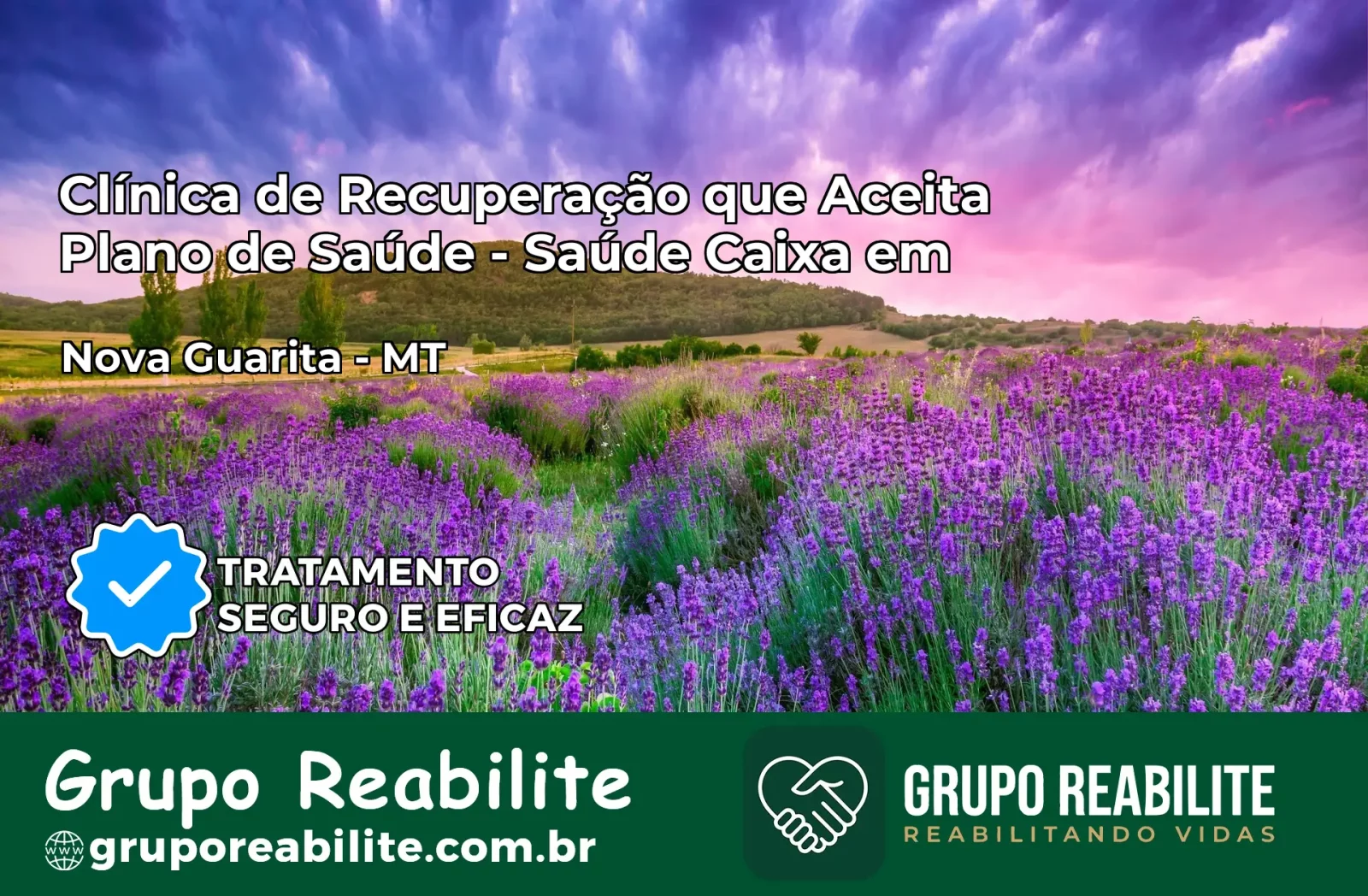 Clínica de Recuperação Saúde Caixa em Nova Guarita – MT | Cobertura 100%