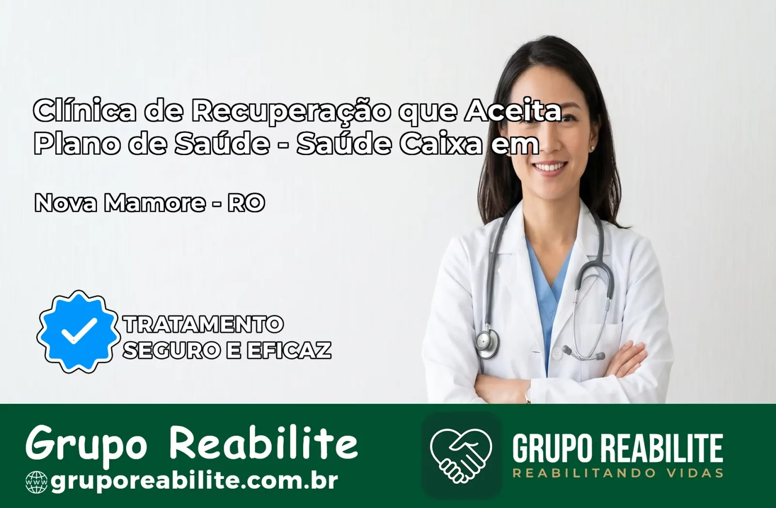 Clínica de Recuperação Saúde Caixa em Nova Mamoré – RO | Cobertura 100%