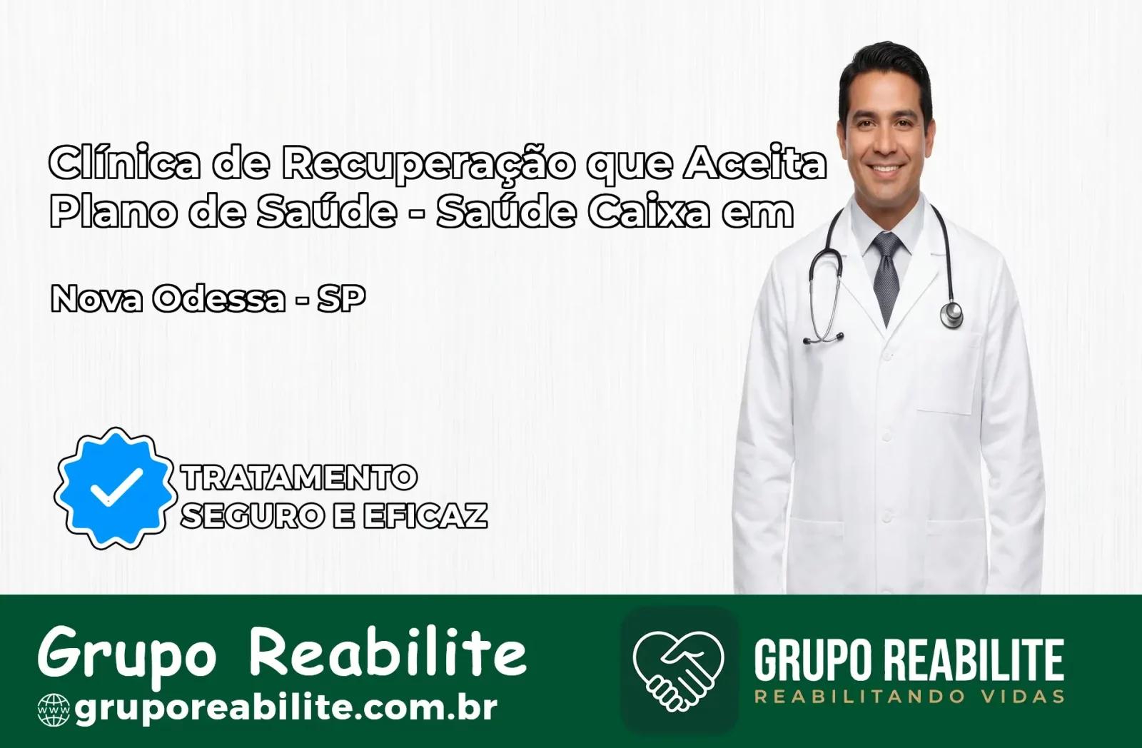 Clínica de Recuperação Saúde Caixa em Nova Odessa – SP | Cobertura 100%