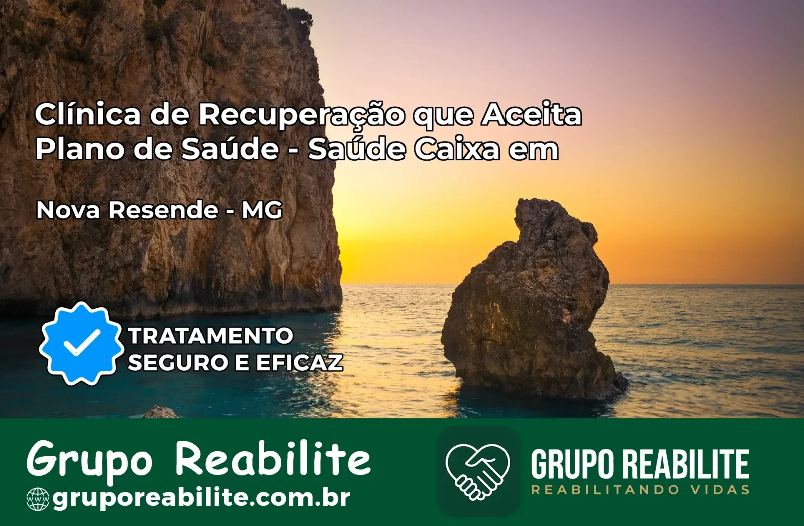 Clínica de Recuperação Saúde Caixa em Nova Resende – MG | Cobertura 100%
