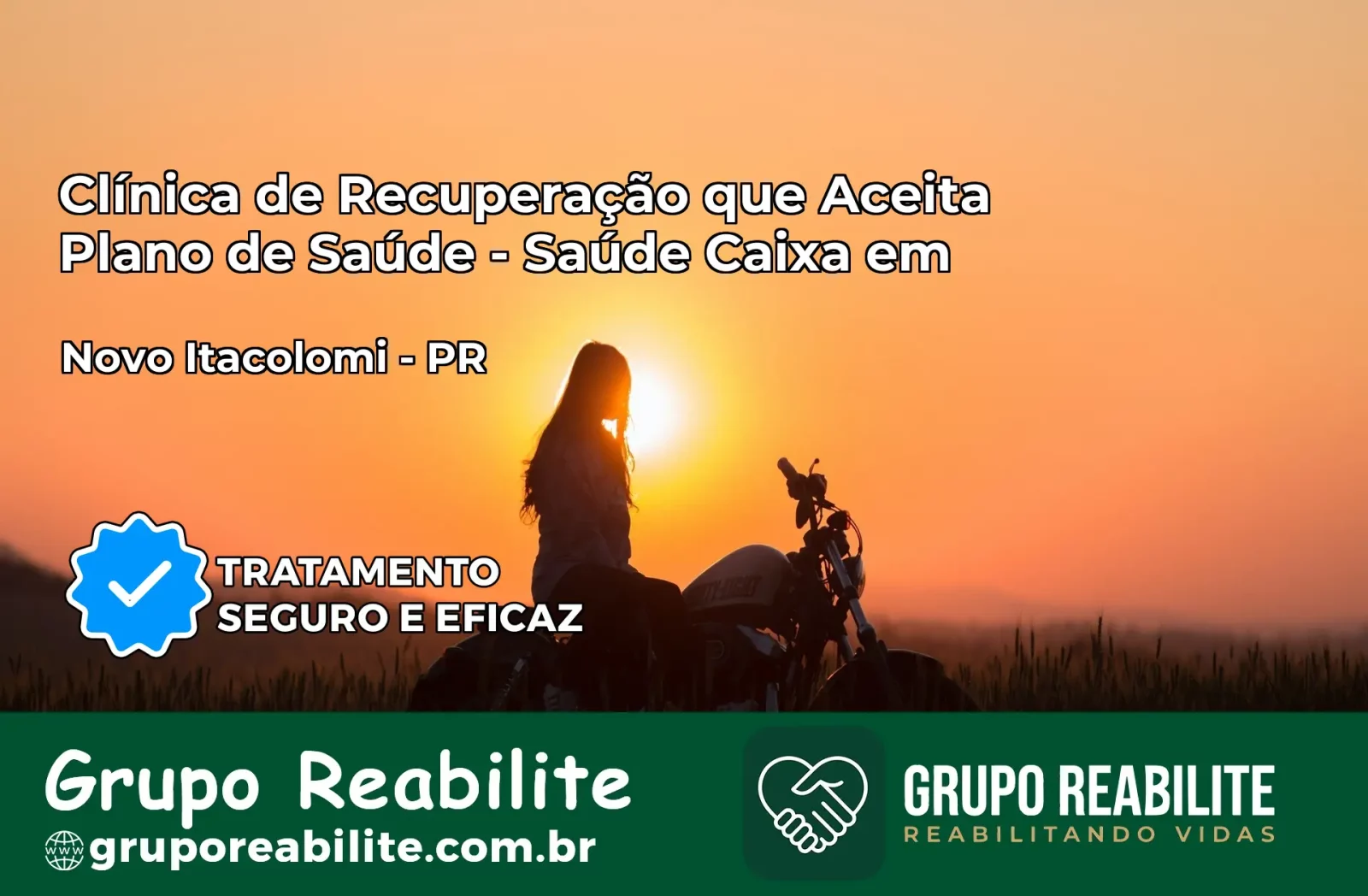 Clínica de Recuperação Saúde Caixa em Novo Itacolomi – PR | Cobertura 100%