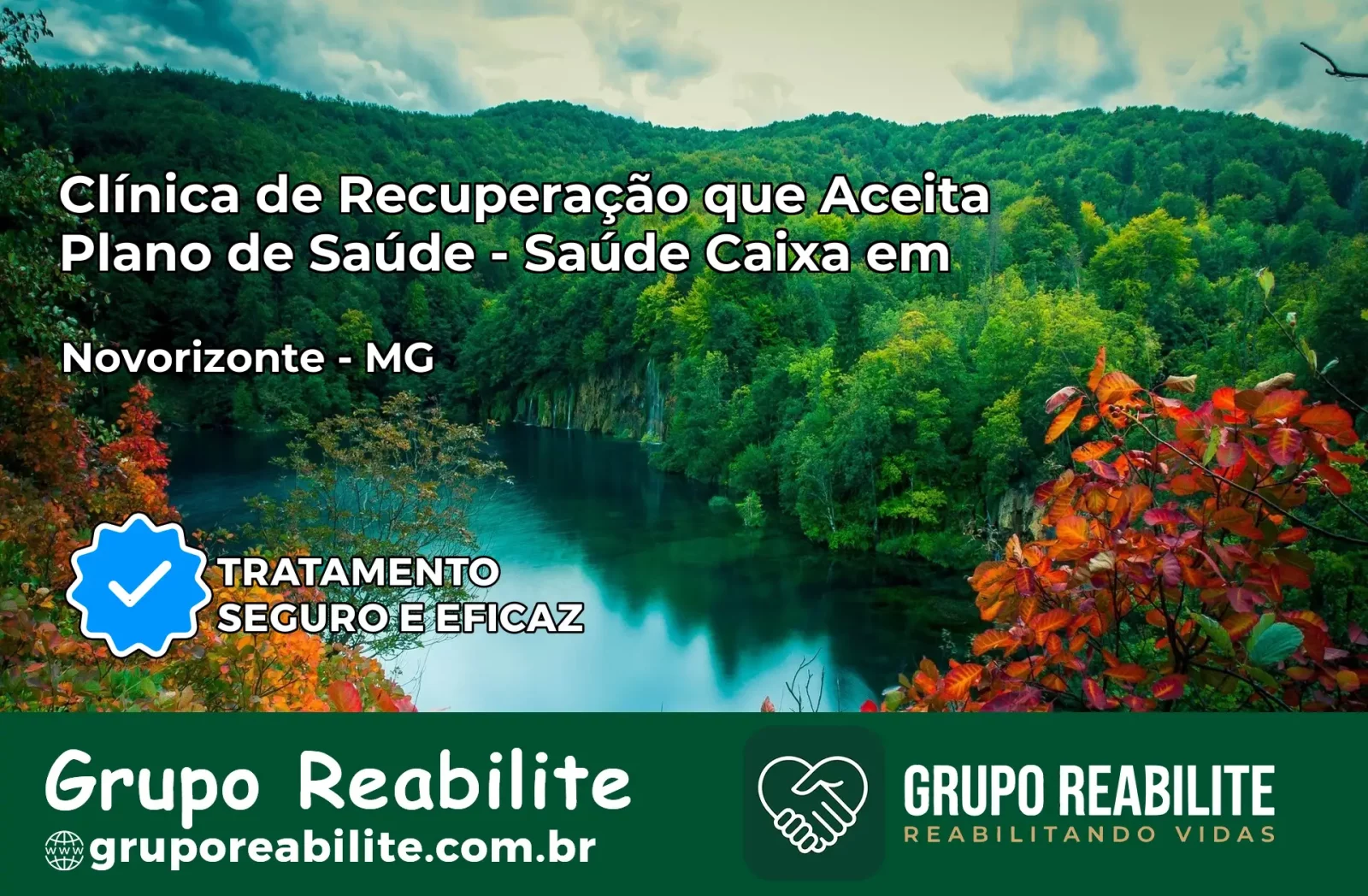 Clínica de Recuperação Saúde Caixa em Novorizonte – MG | Cobertura 100%