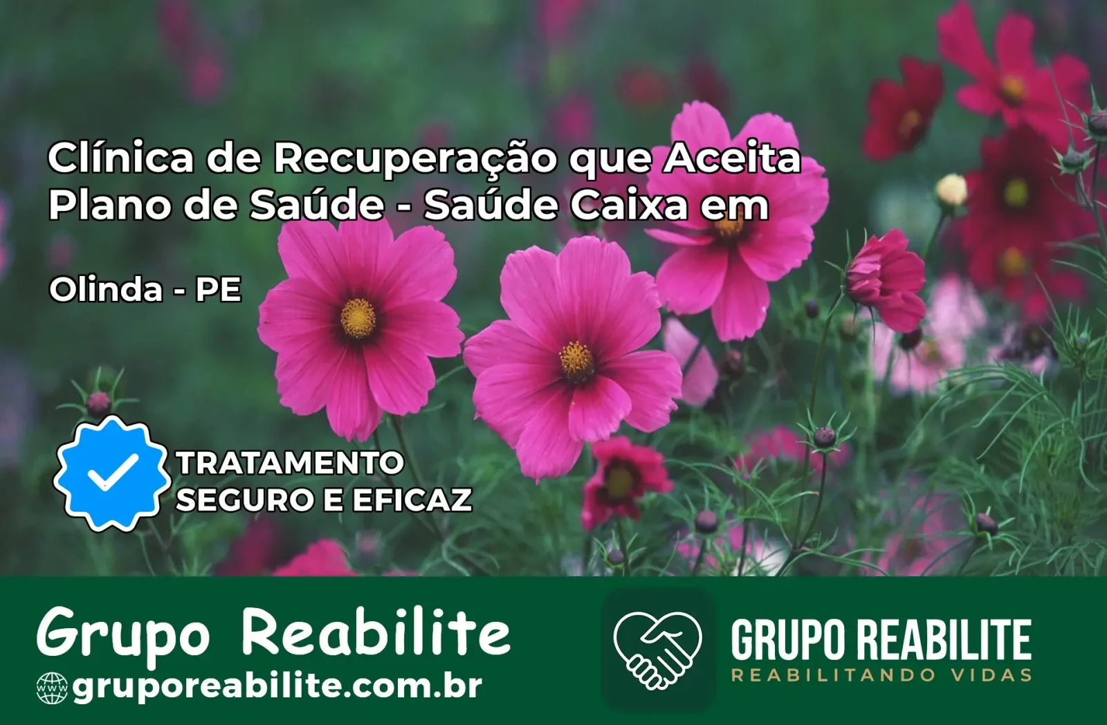 Clínica de Recuperação Saúde Caixa em Olinda – PE | Cobertura 100%