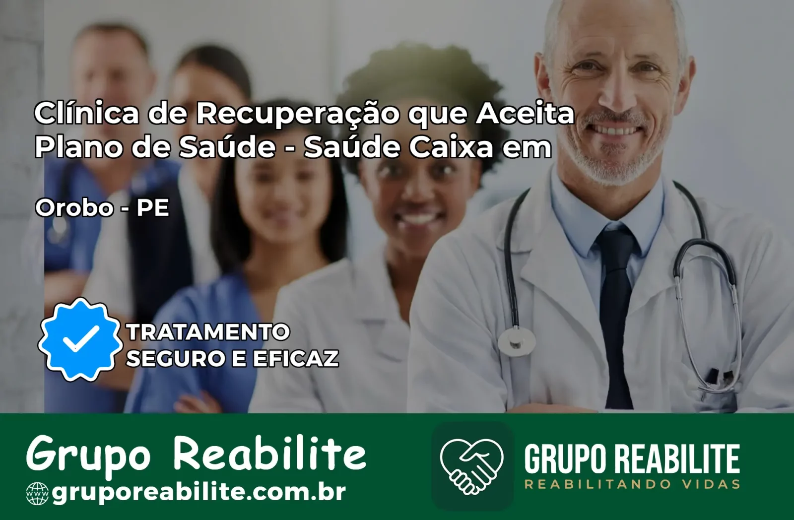 Clínica de Recuperação Saúde Caixa em Orobó – PE | Cobertura 100%