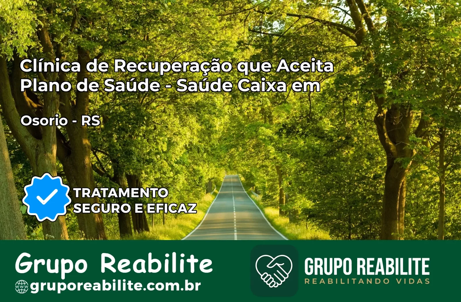 Clínica de Recuperação Saúde Caixa em Osório – RS | Cobertura 100%