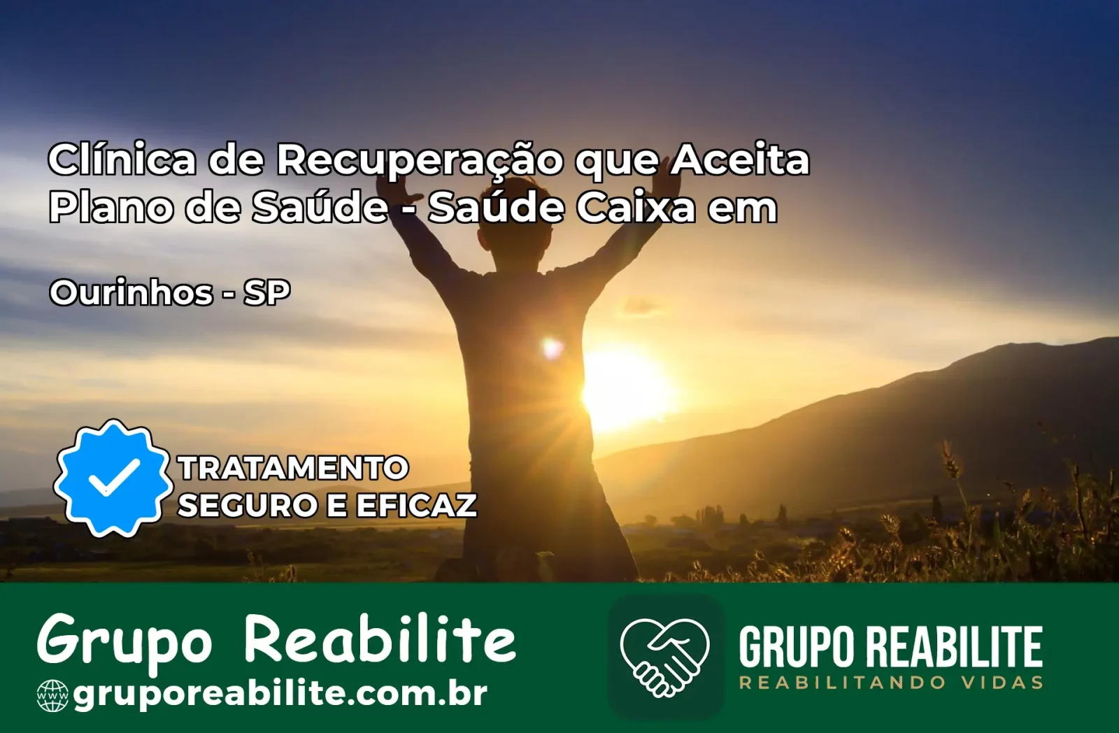 Clínica de Recuperação Saúde Caixa em Ourinhos – SP | Cobertura 100%