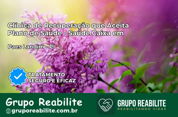 Clínica de Recuperação Saúde Caixa em Paes Landim – PI | Cobertura 100%