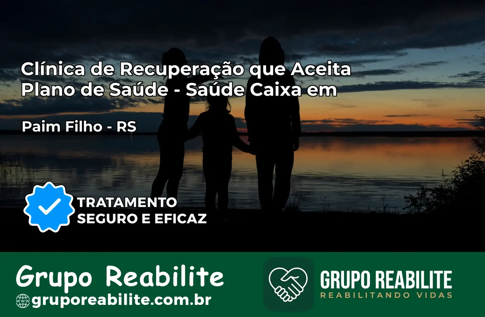 Clínica de Recuperação Saúde Caixa em Paim Filho – RS | Cobertura 100%