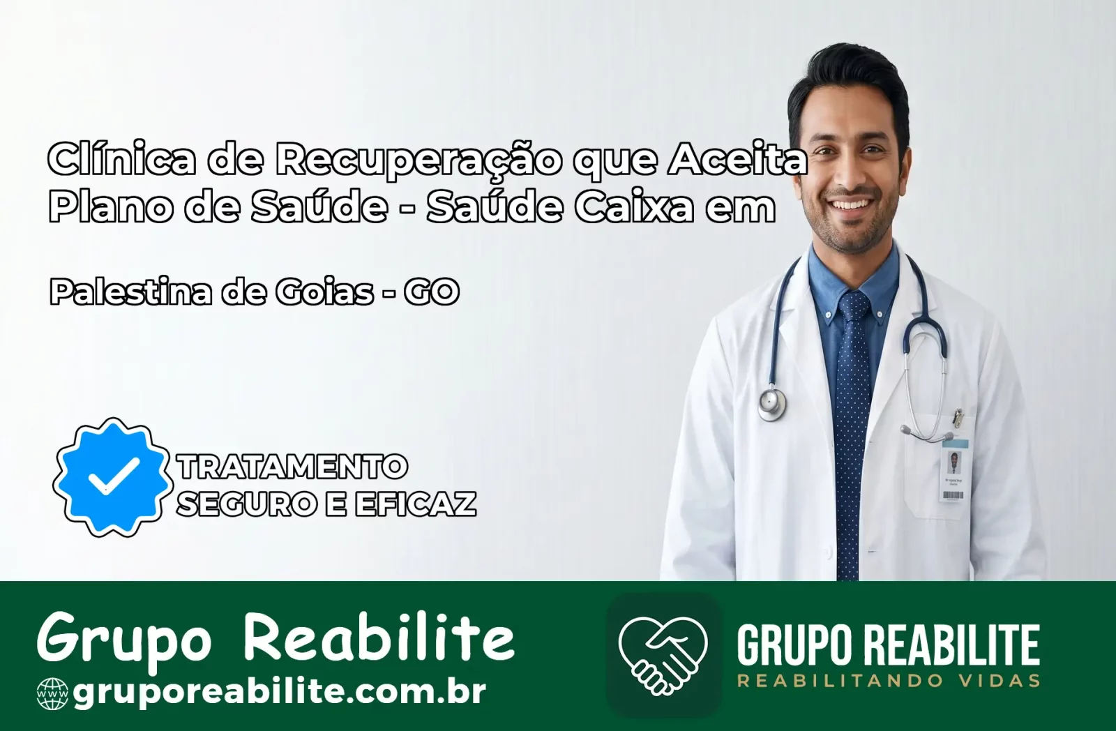 Clínica de Recuperação Saúde Caixa em Palestina de Goiás – GO | Cobertura 100%