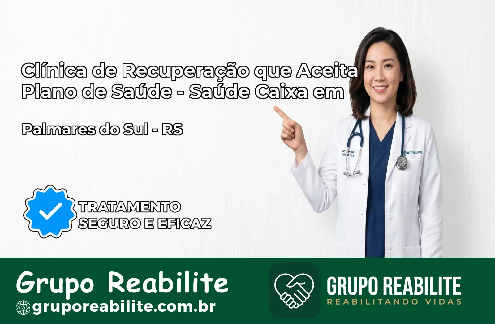 Clínica de Recuperação Saúde Caixa em Palmares do Sul – RS | Cobertura 100%