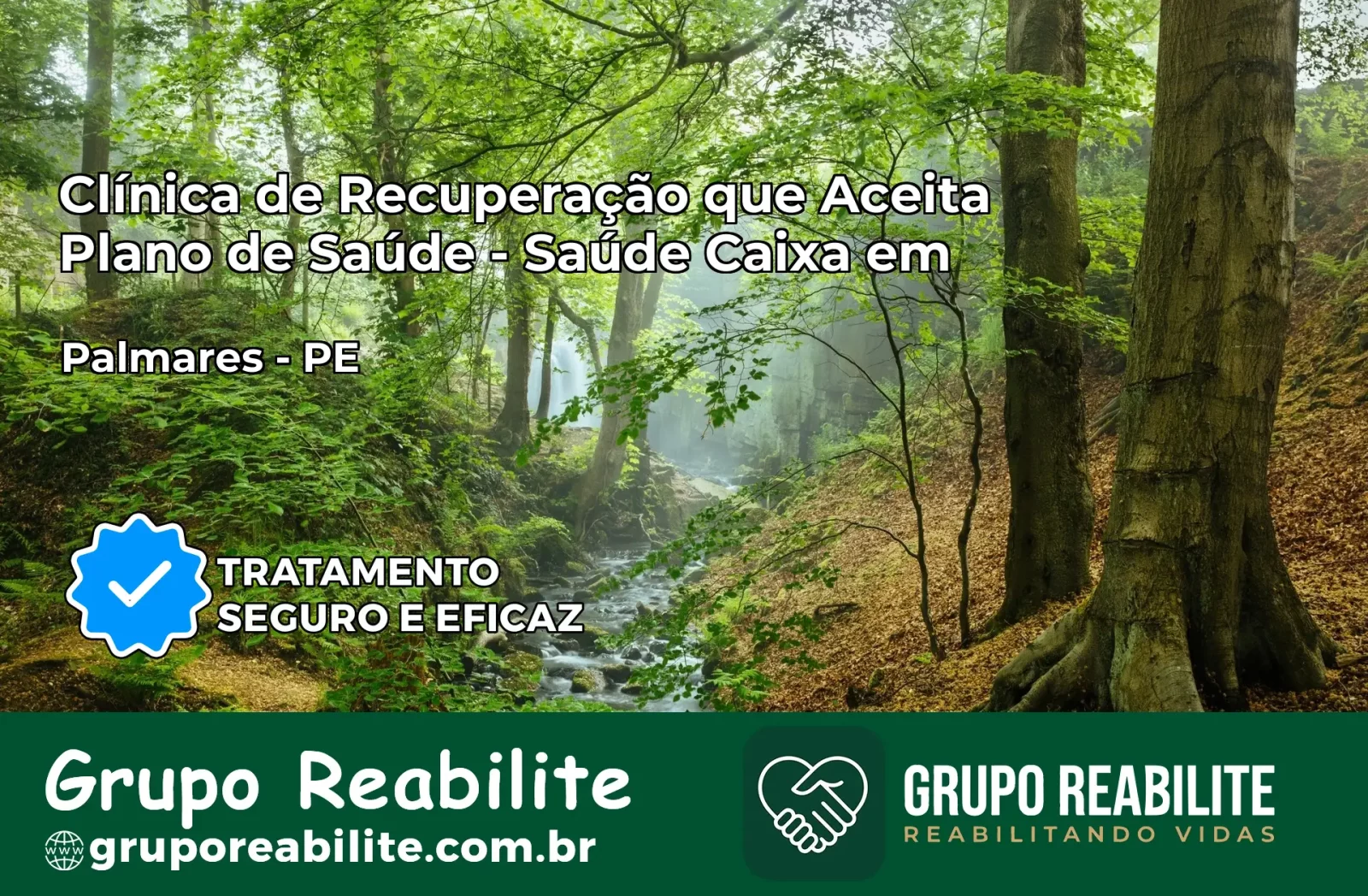 Clínica de Recuperação Saúde Caixa em Palmares – PE | Cobertura 100%