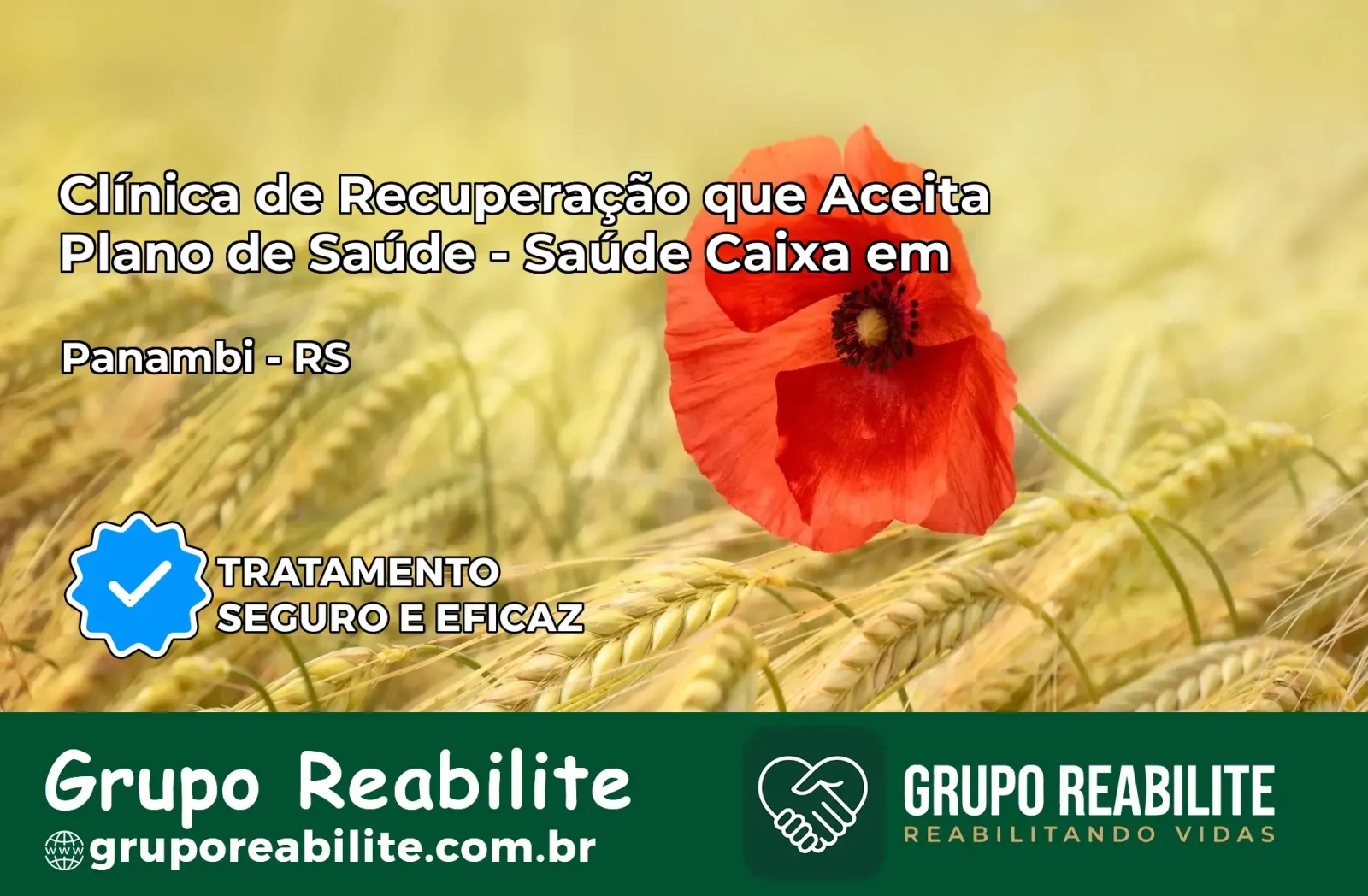 Clínica de Recuperação Saúde Caixa em Panambi – RS | Cobertura 100%