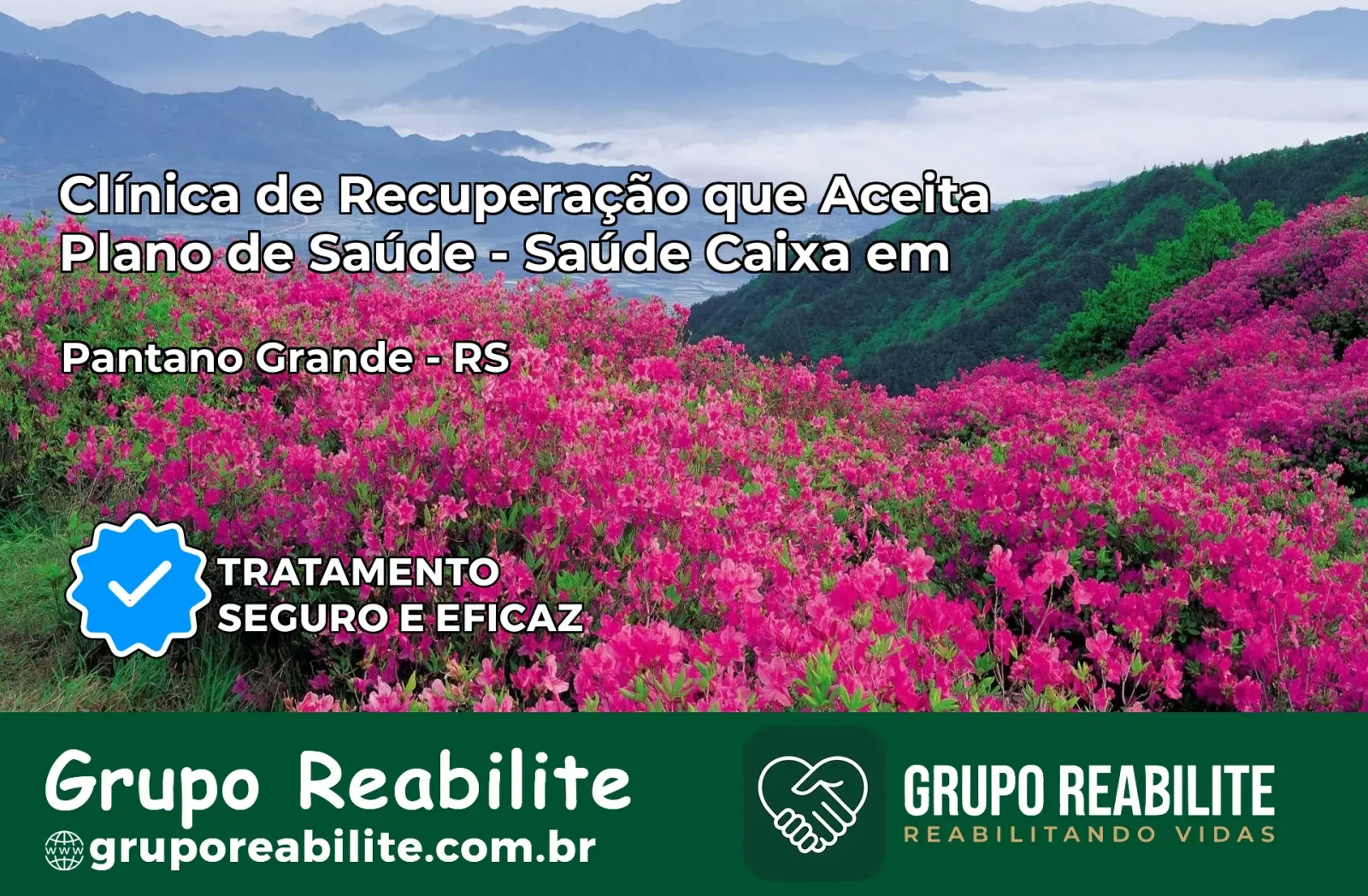 Clínica de Recuperação Saúde Caixa em Pantano Grande – RS | Cobertura 100%
