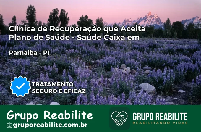 Clínica de Recuperação Saúde Caixa em Parnaíba – PI | Cobertura 100%