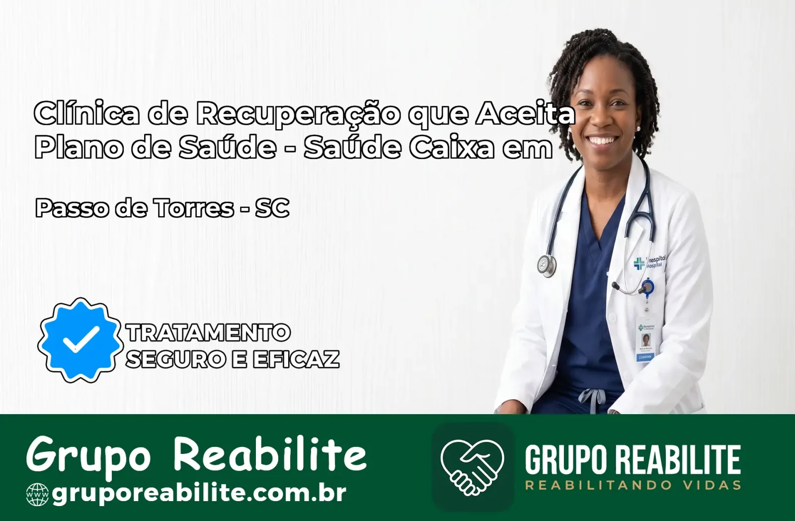 Clínica de Recuperação Saúde Caixa em Passo de Torres – SC | Cobertura 100%