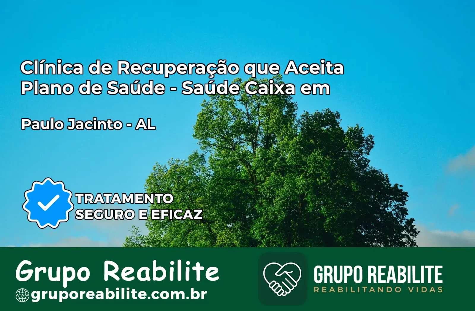 Clínica de Recuperação Saúde Caixa em Paulo Jacinto – AL | Cobertura 100%