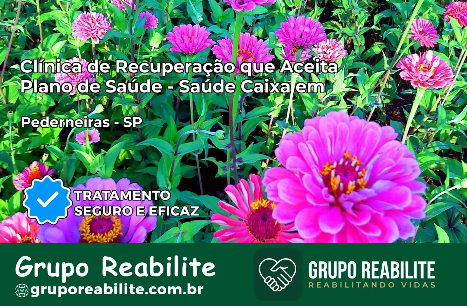 Clínica de Recuperação Saúde Caixa em Pederneiras – SP | Cobertura 100%