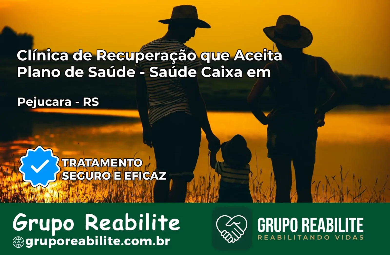 Clínica de Recuperação Saúde Caixa em Pejuçara – RS | Cobertura 100%