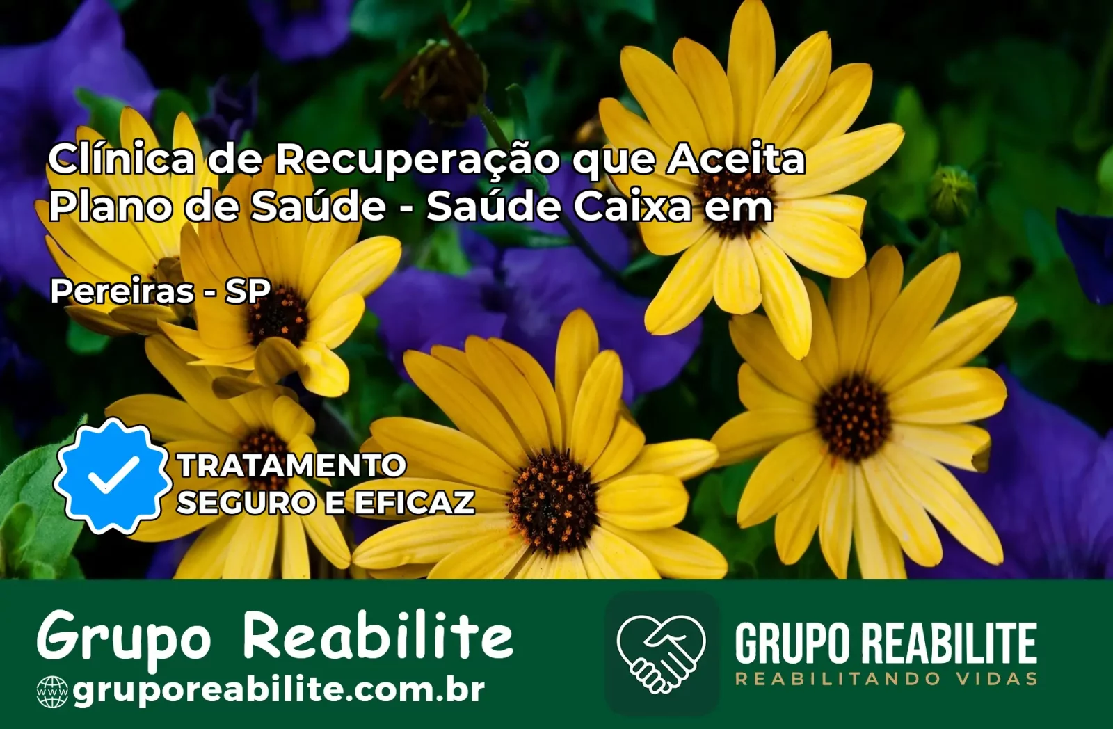 Clínica de Recuperação Saúde Caixa em Pereiras – SP | Cobertura 100%